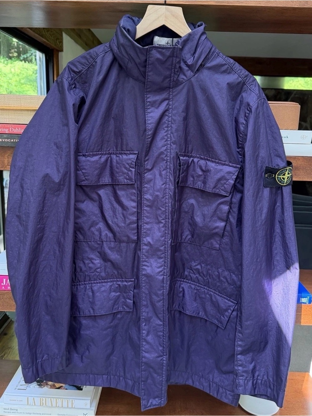 Stone Island Deep Purple Lightweight Field Jacket